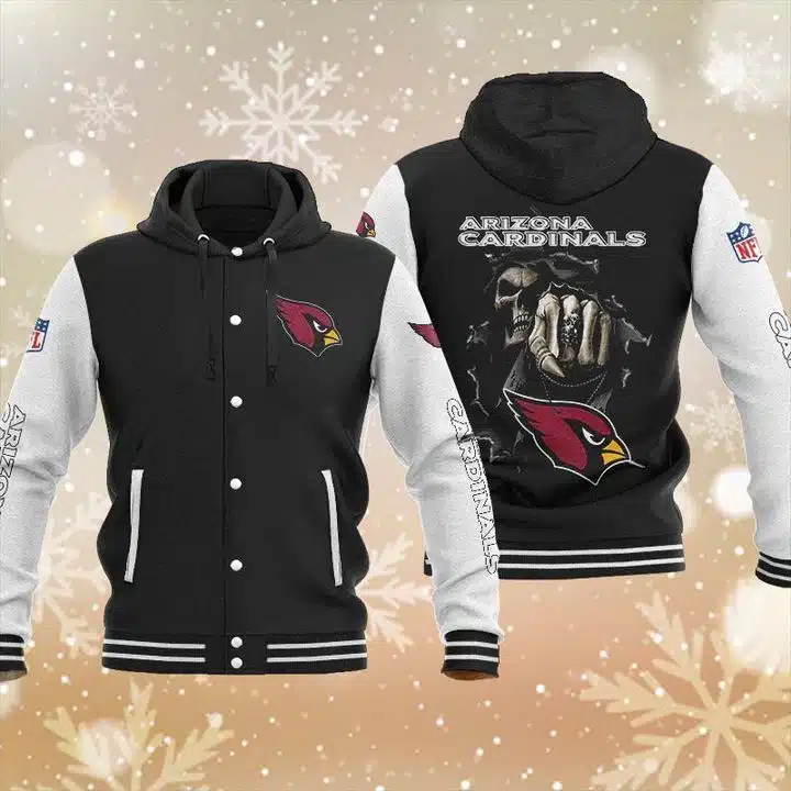Arizona Cardinals Baseball Jacket TV72 - Image 2