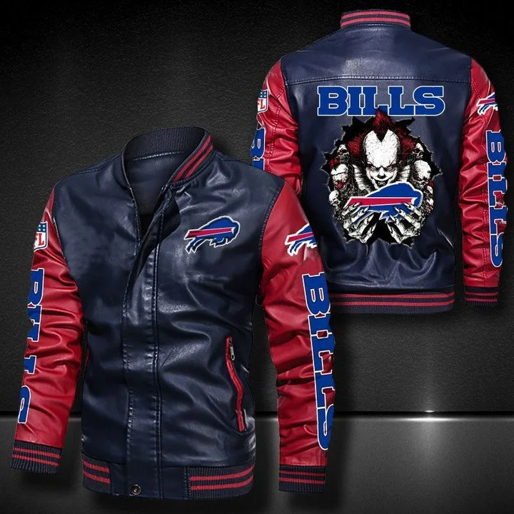 Buffalo Bills Leather Jacket PA83