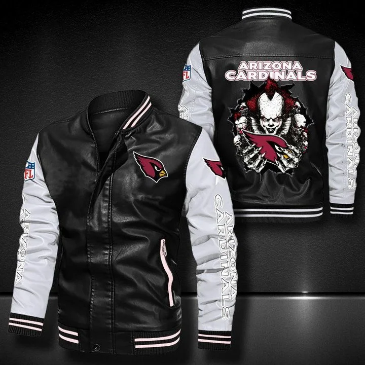 Arizona Cardinals Leather Jacket KB20