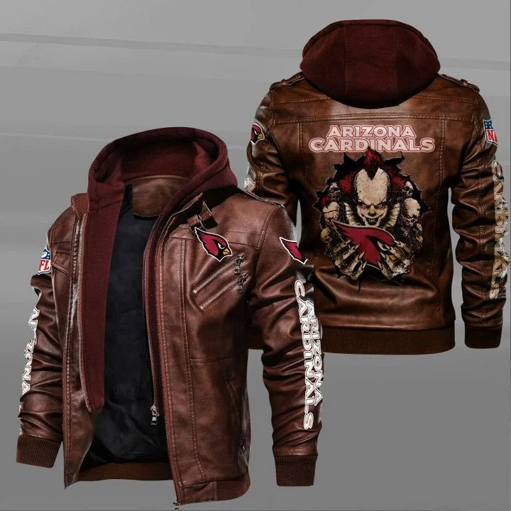 Arizona Cardinals Leather Jacket KV39