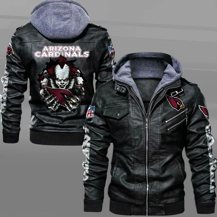 Arizona Cardinals Leather Jacket PZ84