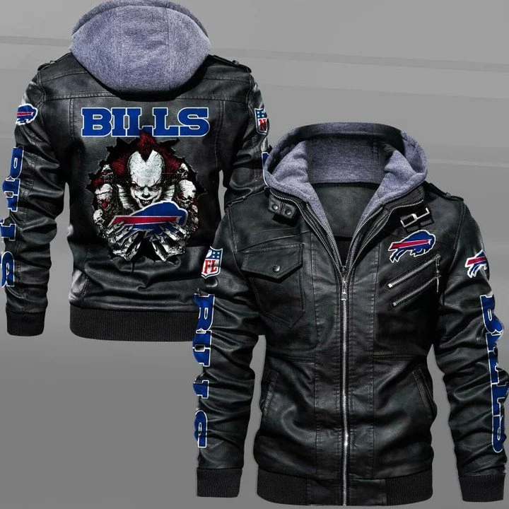 Buffalo Bills Leather Jacket CU30