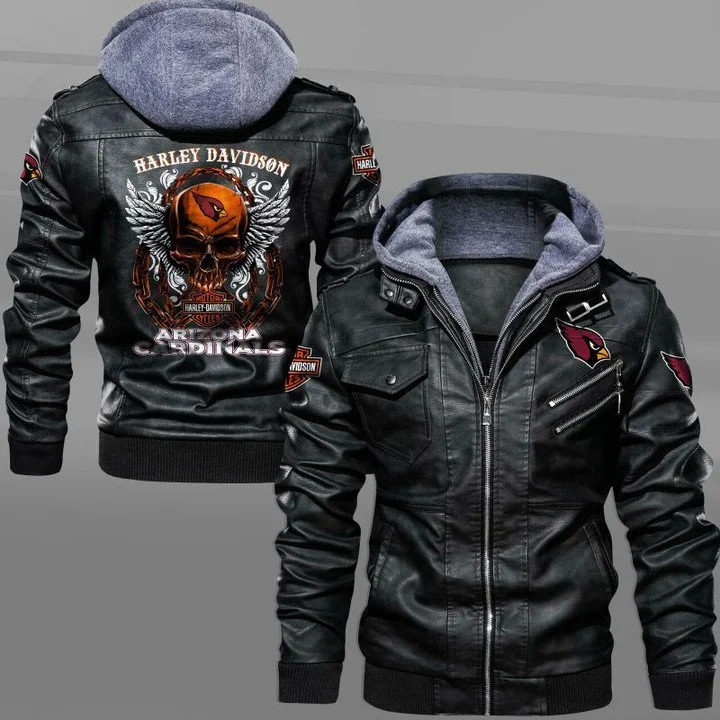 Arizona Cardinals Leather Jacket DP29