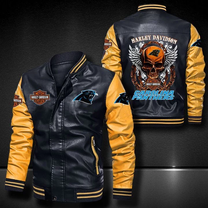 Carolina Panthers Leather Jacket HX66