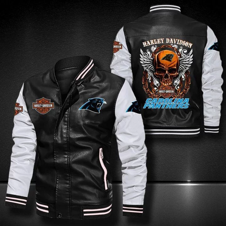 Carolina Panthers Leather Jacket PR19