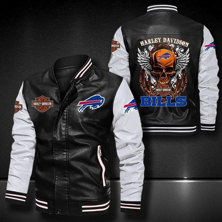 Buffalo Bills Leather Jacket ZP23