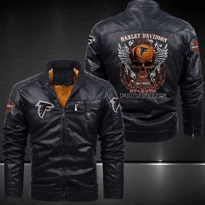 Atlanta Falcons Leather Jacket PR43