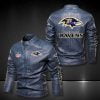 Baltimore Ravens Leather Jacket PQ87
