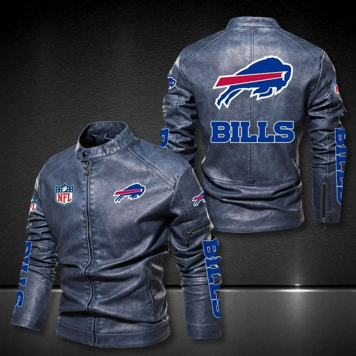 Buffalo Bills Leather Jacket RZ53