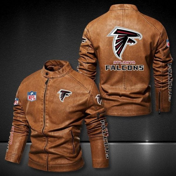 Atlanta Falcons Leather Jacket NT15