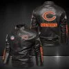 Chicago Bears Leather Jacket KC67