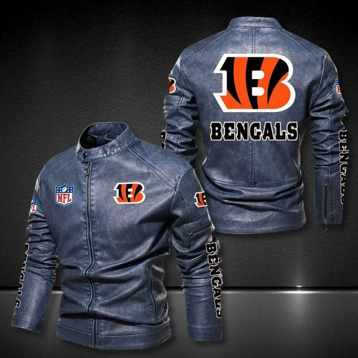 Cincinnati Bengals Leather Jacket GW81