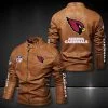 Arizona Cardinals Leather Jacket QI38