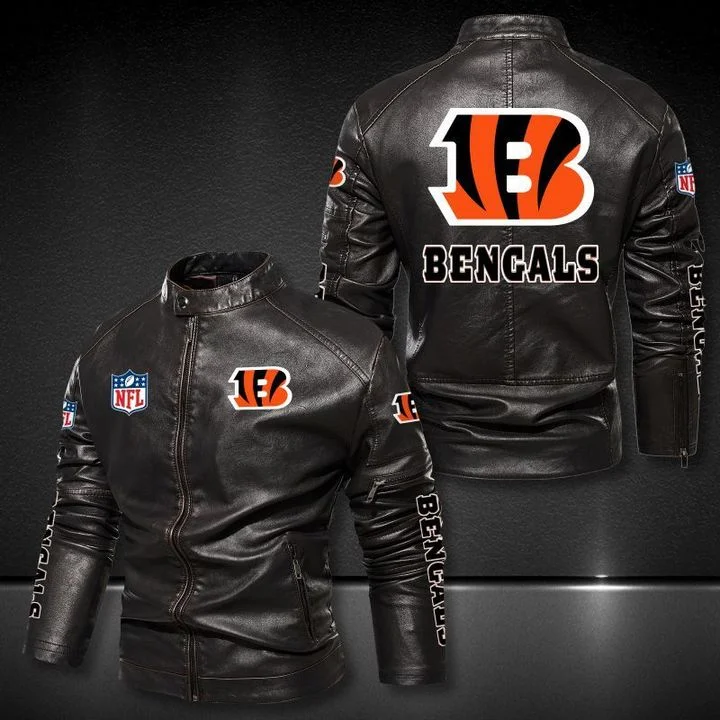 Cincinnati Bengals Leather Jacket QN37