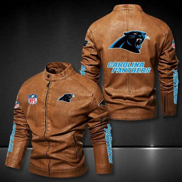 Carolina Panthers Leather Jacket BE11