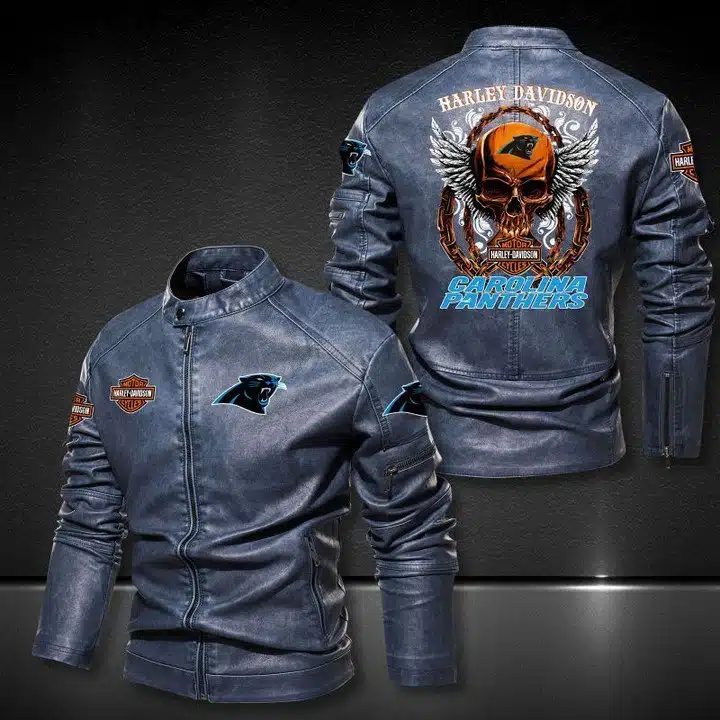 Carolina Panthers Leather Jacket UF37