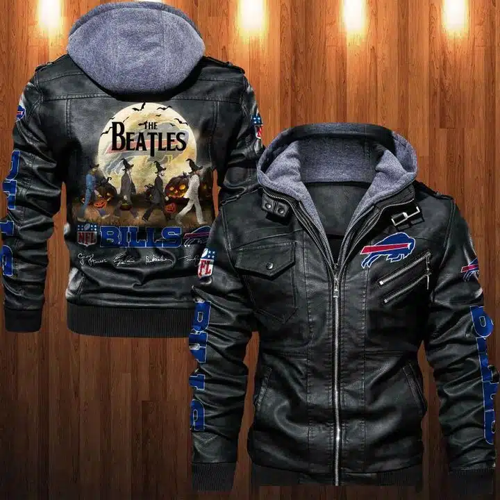 Buffalo Bills Leather Jacket YC68