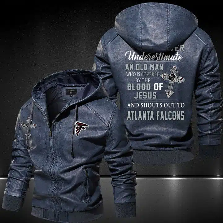 Atlanta Falcons Leather Jacket HA34