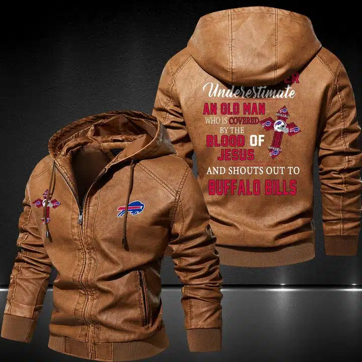 Buffalo Bills Leather Jacket MI28