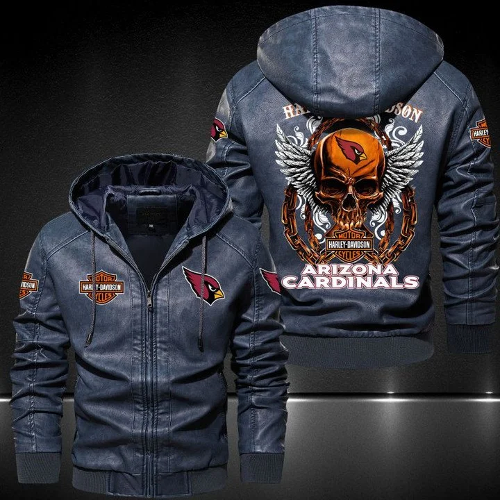 Arizona Cardinals Leather Jacket EU27