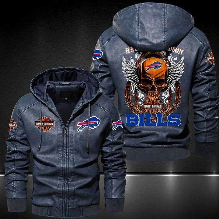 Buffalo Bills Leather Jacket NC81