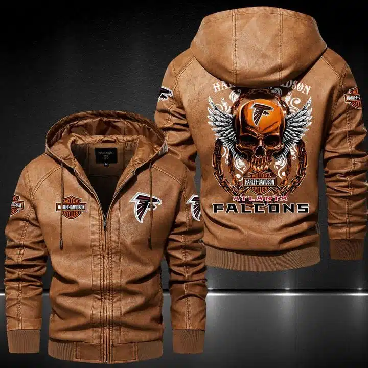 Atlanta Falcons Leather Jacket DD41