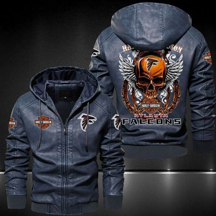 Atlanta Falcons Leather Jacket KU36