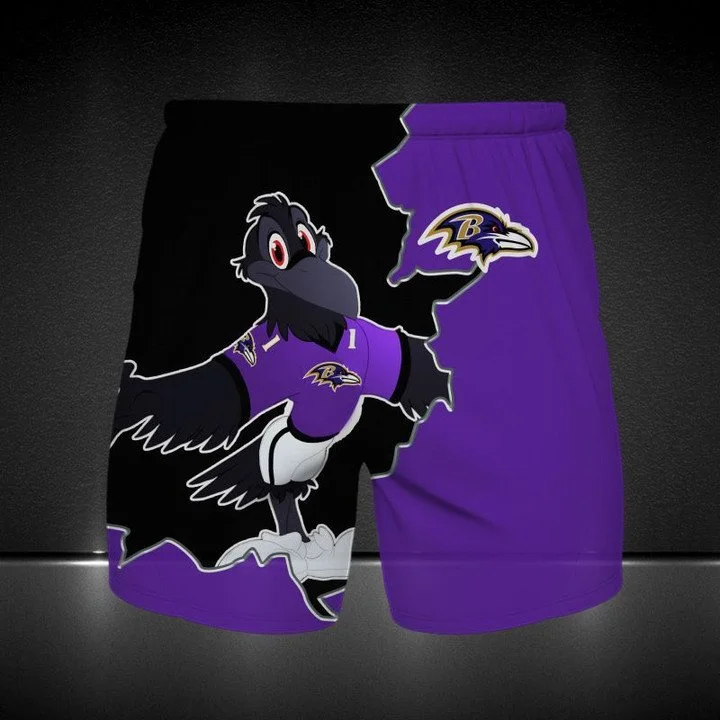 Baltimore Ravens Men Shorts  QW08