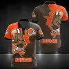 Cleveland Browns Polo T-Shirt Full Size NI23