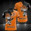 Cincinnati Bengals Polo T-Shirt Full Size GB28