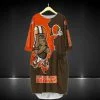Cleveland Browns Batwing Pocket Dress LS26