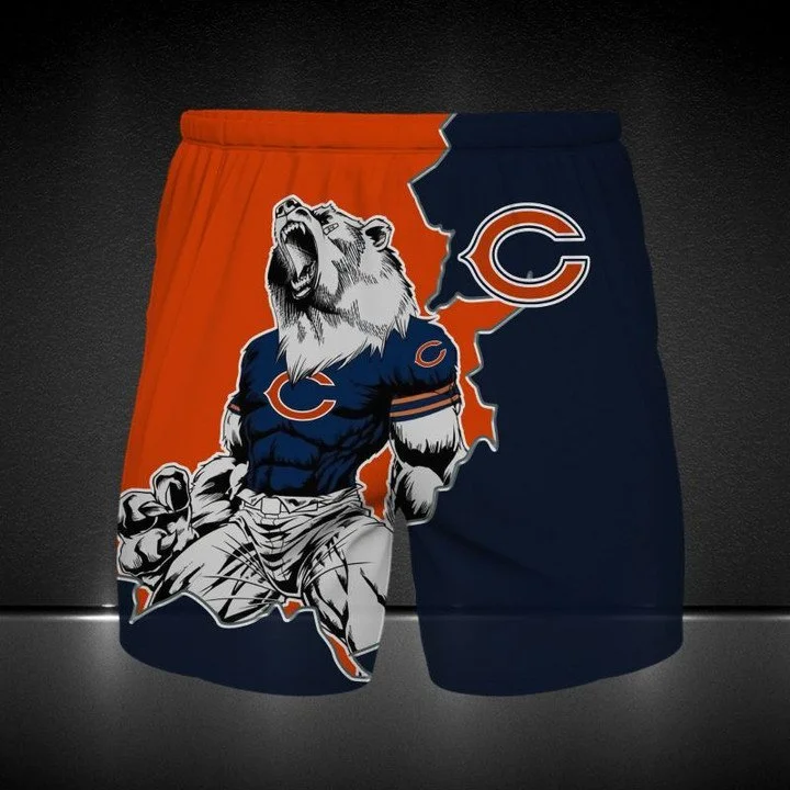 Chicago Bears Men Shorts DF87