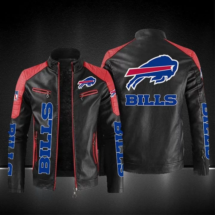 Buffalo Bills Leather Jacket GC16