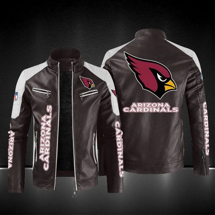 Arizona Cardinals Leather Jacket UI17