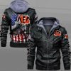 Cincinnati Bengals Leather Jacket HZ28