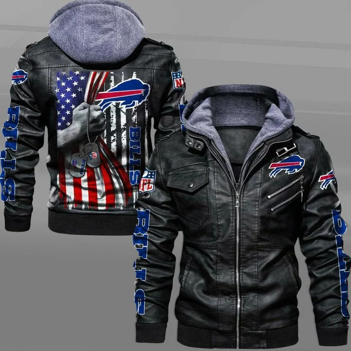 Buffalo Bills Leather Jacket XI37