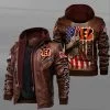 Cincinnati Bengals Leather Jacket ZU73