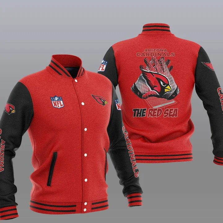 Arizona Cardinals Baseball Jacket NY72