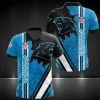 Carolina Panthers Polo T-Shirt Full Size RB28