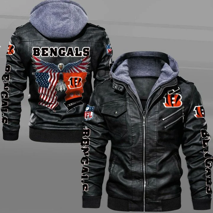 Cincinnati Bengals Leather Jacket GI29