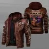 Baltimore Ravens Leather Jacket KN82