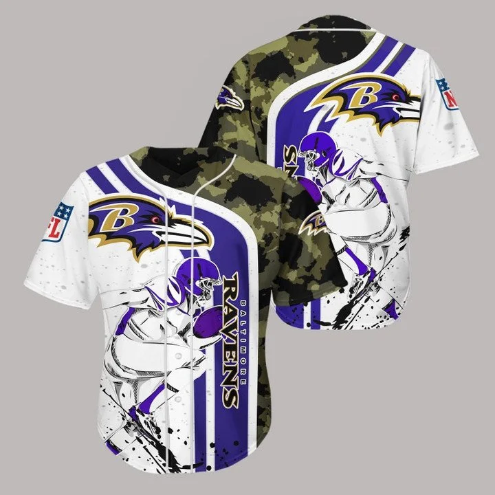 Baltimore Ravens Baseball Jersey QW14
