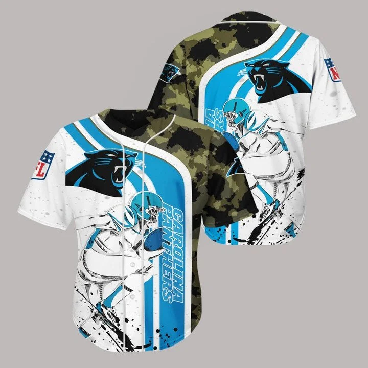 Carolina Panthers Baseball Jersey IT27