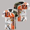 Cincinnati Bengals Polo T-Shirt Full Size OS77