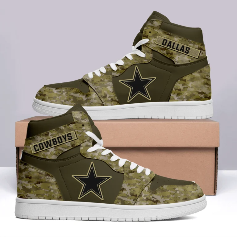 Dallas Cowboys Jordan Sneakers WR17