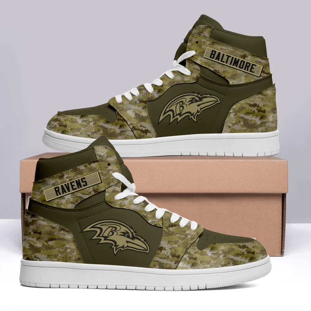 Baltimore Ravens Jordan Sneakers QH57