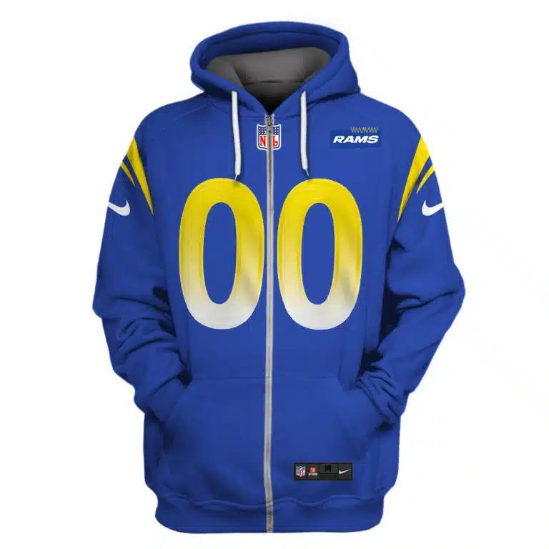 Los Angeles Rams Custom Your Name FF58