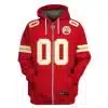 Kansas City Chiefs Custom Your Name RF48