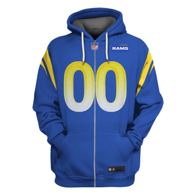 Los Angeles Rams Custom Your Name YK80