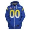 Los Angeles Rams Custom Your Name TG58